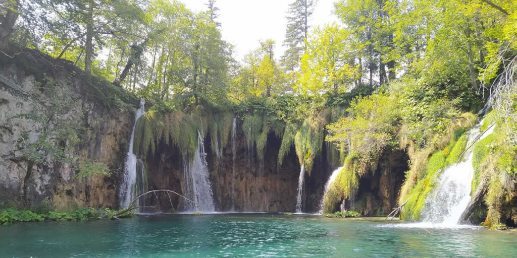 Laghi di PlitVice in Croazia un'latra destinazione oltre Zagabria